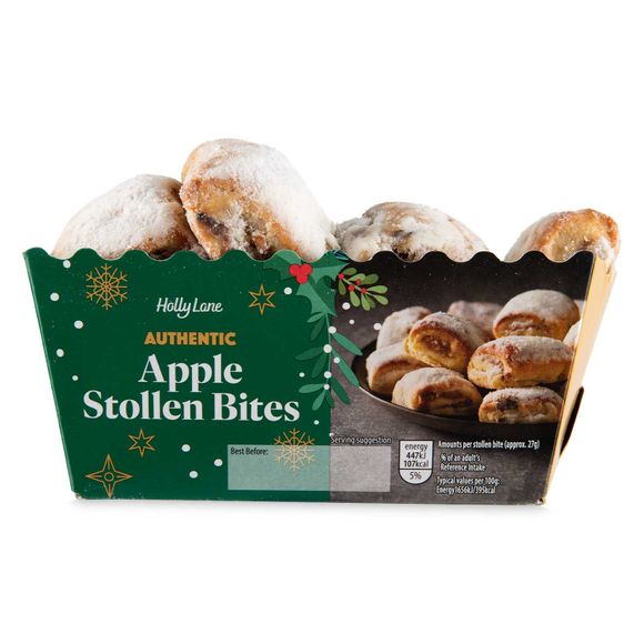 Holly Lane Authentic Apple Stollen Bites 300g